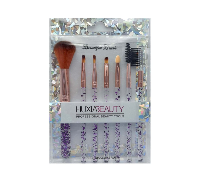 7 Piece Makeup Brush Set