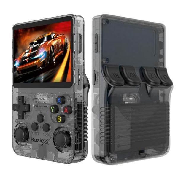 BasicX 15k Games 64 GB SD 3.5" HD R36s Retro Handheld Game Console Linux