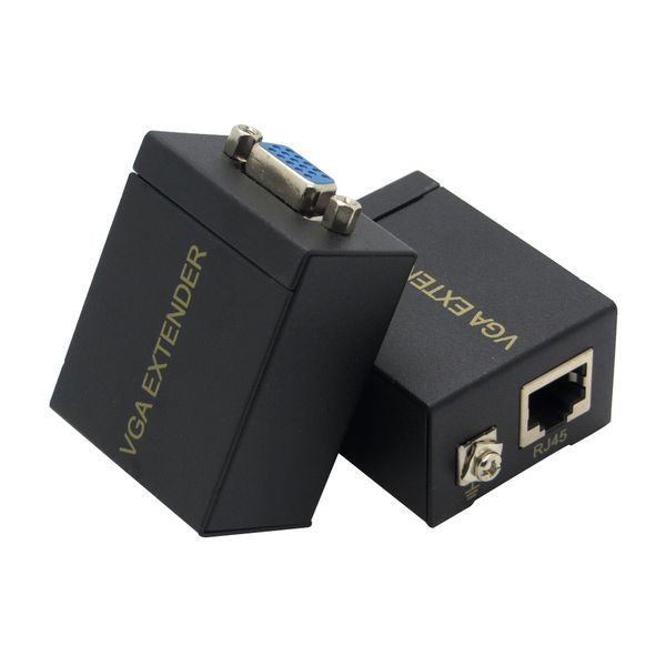 DH - VGA Signal 60M Extender Repeater Adapter Over Single RJ45