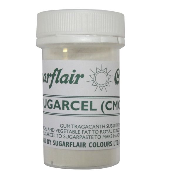 Sugarflair Edible Superior Grade Sugarcel CMC *Gum Tragacanth Substitute*