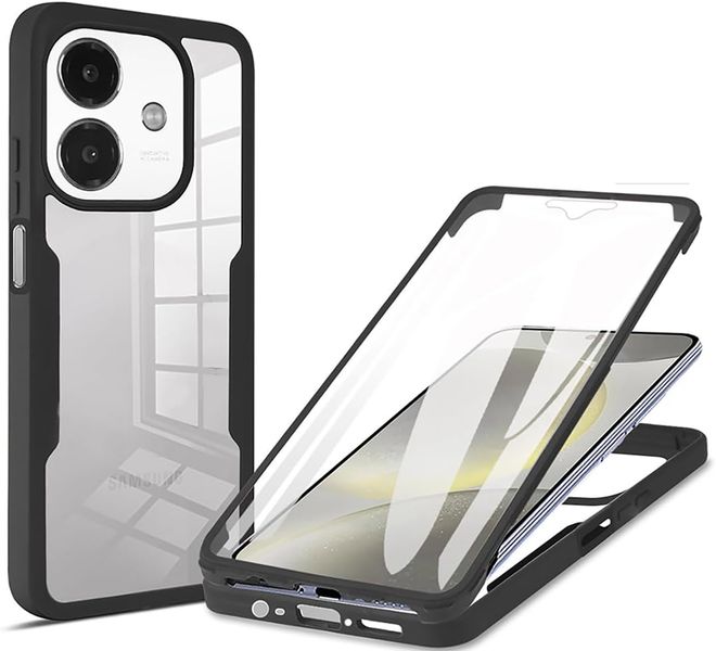 Rugged Hybrid Slim Phone Case Compatible With Oppo Reno 12 Pro