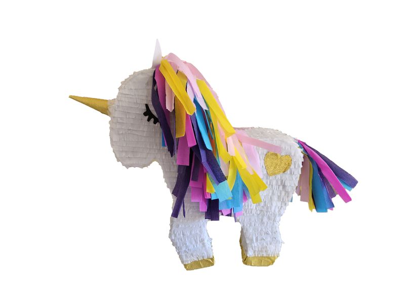 Bright Colourful Unicorn Pinata