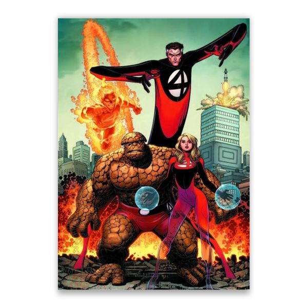Fantastic Four Red Poster - A1