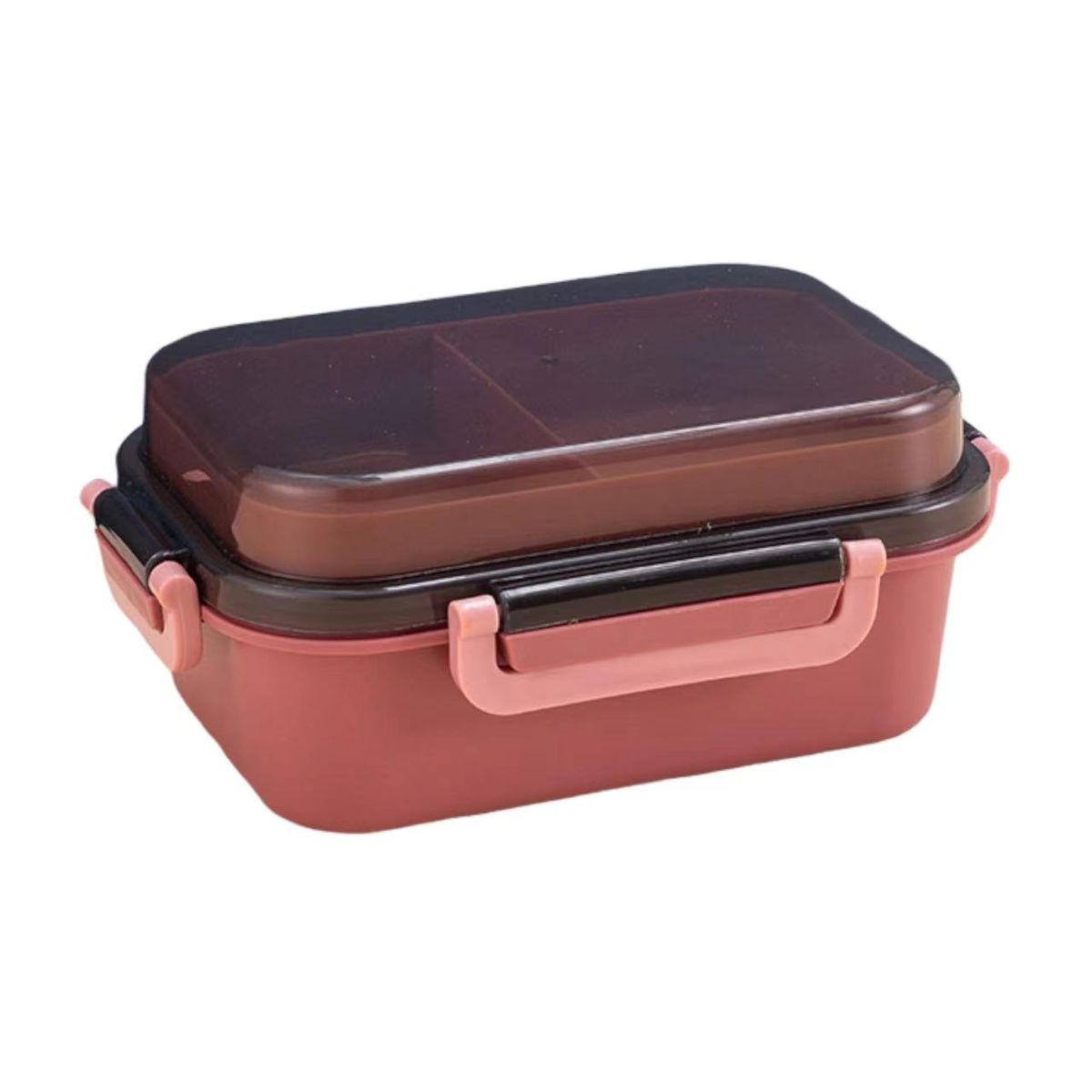 1L Double Layer Easy-Lock Multi-Compartment Portable Lunch Box Bento ...