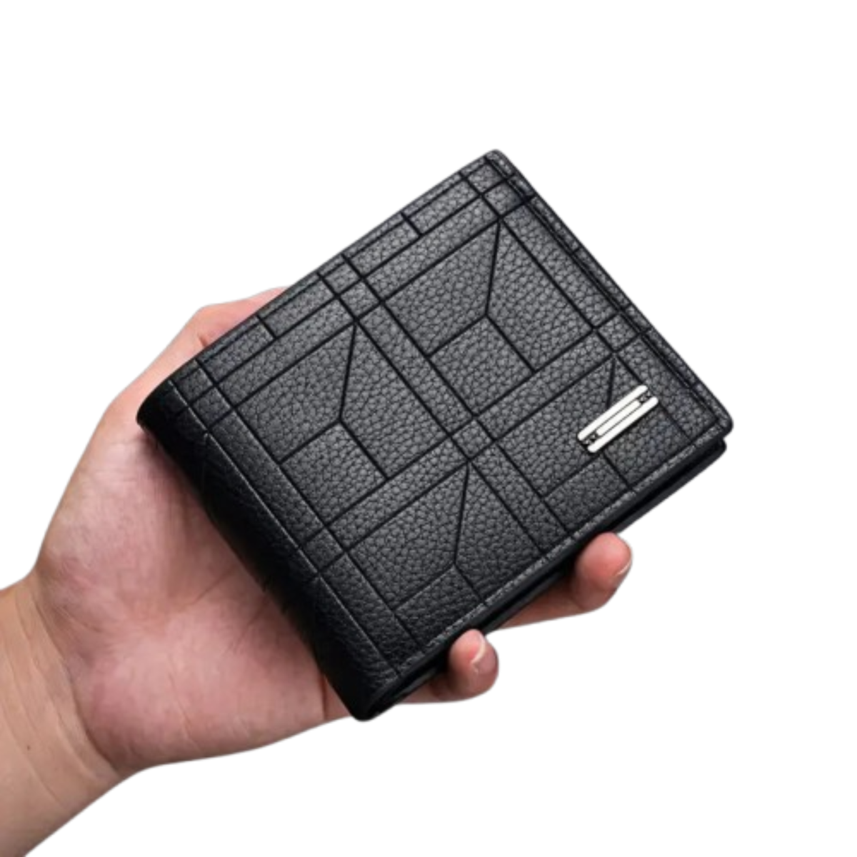 Stylish Faux Leather Wallet with Multiple Card Slots