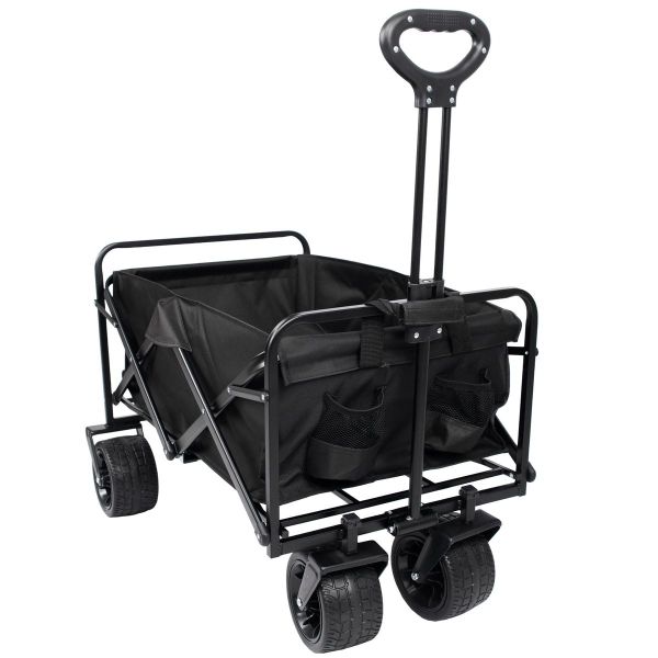 95cm x 48.5 cm Compact Folding Camping Cart Utility Wagon