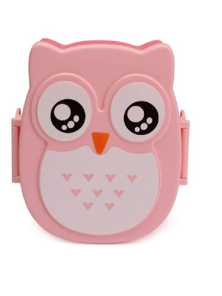 Owl Lunch Box - Pink