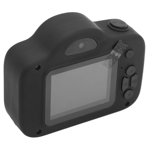 Kids Camera HD 2in IPS Screen 20MP 1080P Black Camera Toy
