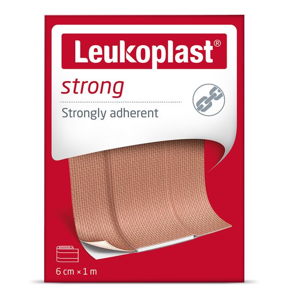 Leukoplast Strong, 6cm x 1m (Bulk Pack of 10 Boxes)