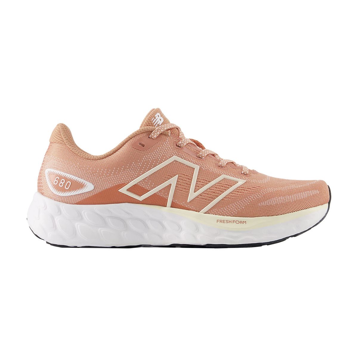 New Balance Women's Fresh Foam 680v8 Road Running Shoes - Peach Nectar