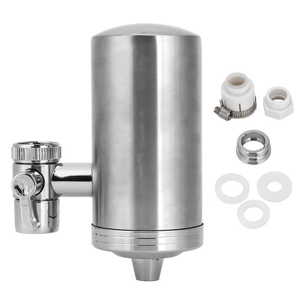 Stainless Steel Kitchen Faucet Water Filter Lead Reduction Tap