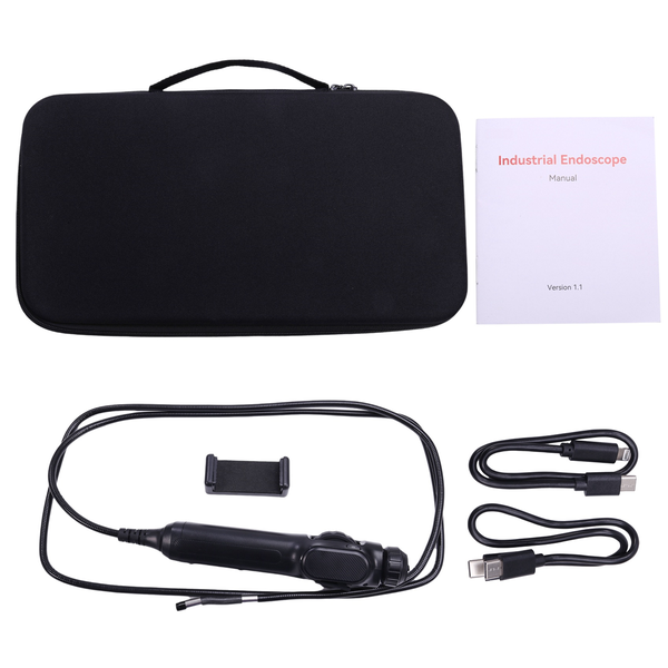 Industrial Endoscope with 8Mm Articulating Camera Compatible with None