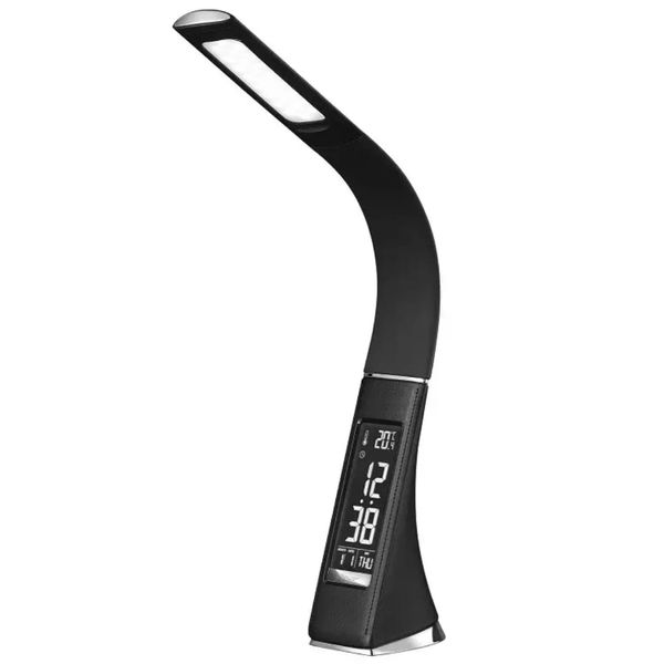 Flexible LED Desk Lamp with Alarm Clock 3 Reading Modes &amp; Touch Control