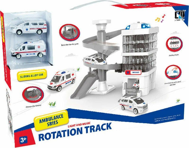 Ambulance Rotation Track Toy Set Shop Today. Get it Tomorrow