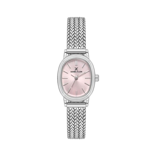 Daniel Klein-Womens Silver Stainless steel Strap Watch-DK113868-2