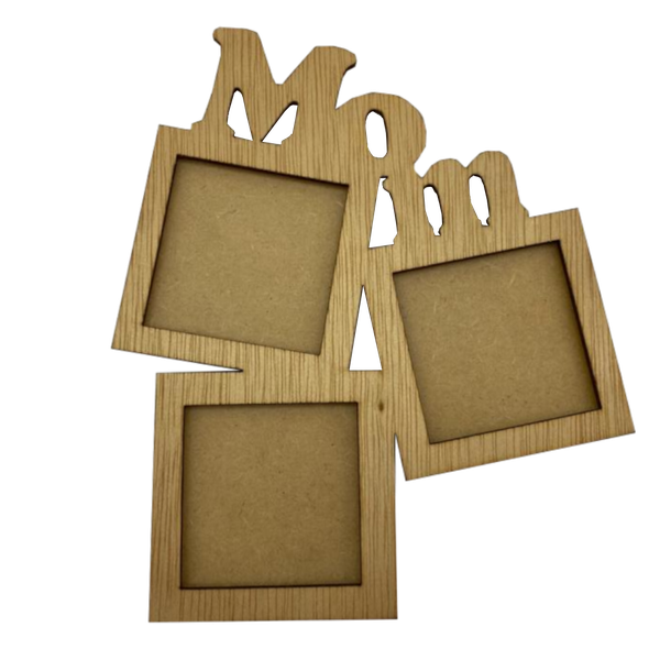 Mothers Day Mom Photo Magnetic Frame Everything Laser Wood