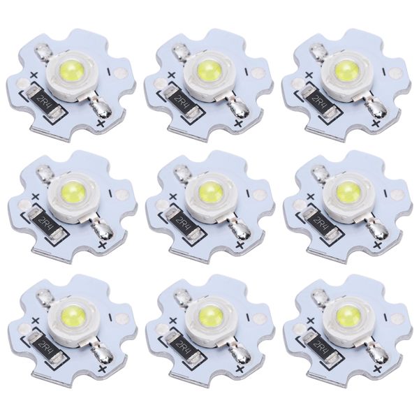 5V 3W LED Chips 200LM Cold White 10000K for DIY