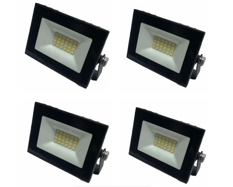 20w LED Floodlight - Set of 4