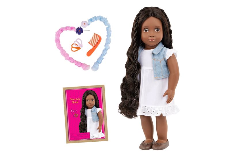 Og Hairplay Doll Patti 18inch From Hair to There Black