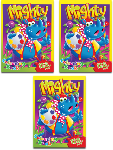 Butterfly Colouring Book - Mighty (128 Pages) Np X3