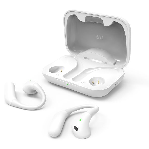 thl Bluetooth Open Ear Headphones - Secure Fit for Sports, Fitness, Travel