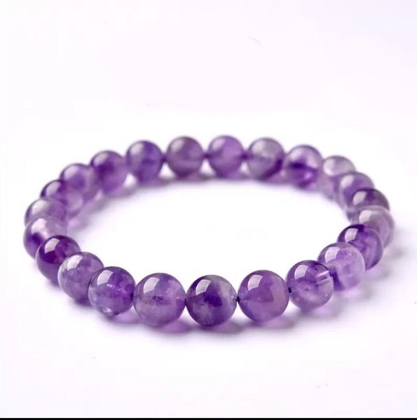 Amethyst Natural Stone Bracelet 8mm