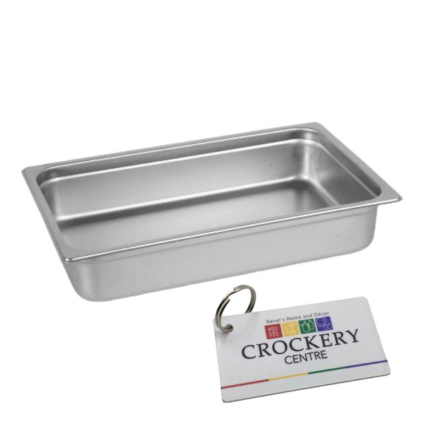 Stainless Steel Insert Full 150mm Catering Equipment + Keyring