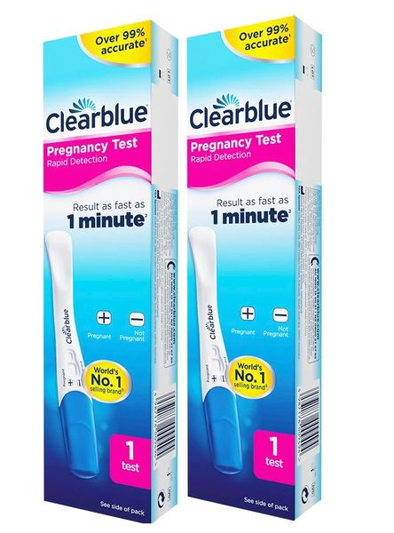 Clearblue Rapid Detection Pregnancy Test 2x Bundle