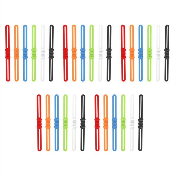 Bicycle Silicone Bands Mountain Bike Cable Ties Bicycle Accessories