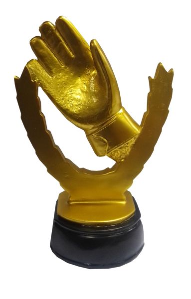 Golden Glove Football Trophy - 08