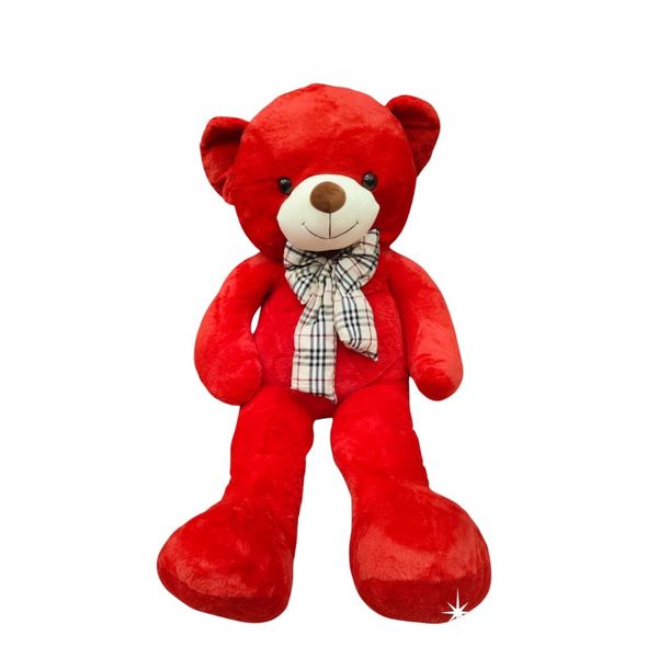 Teddy Bear - 1.5m - Giant Plush Stuffed Toy Gift - Red