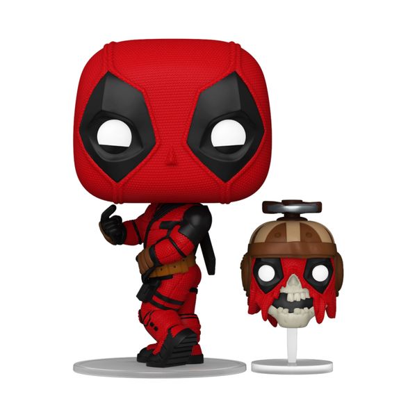 Funko Pop! Marvel Studios: Deadpool Wolverine - Deadpool With Headpool