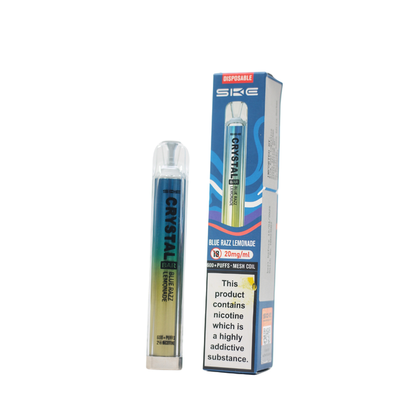 Crystal Bar - 600 Puffs - Blue Razz Lemonade