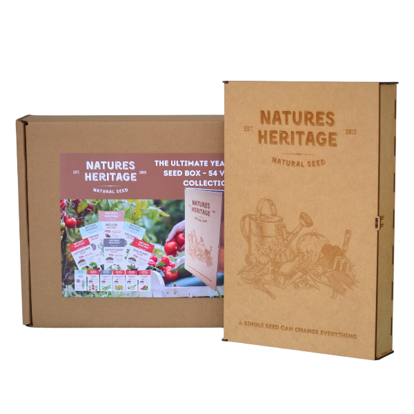 The Heritage Seed Collection - 54 Variety Seed Box