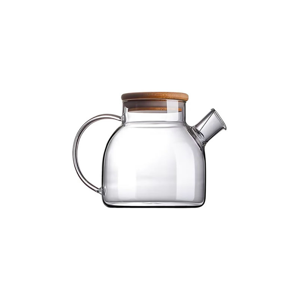 1.5L Multi-Functional Transparent Borosilicate Glass Tea Pot CR-16