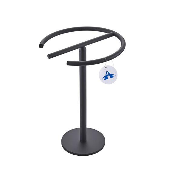 Stainless Steel Free Standing Tabletop Hand Towel Holder Stand