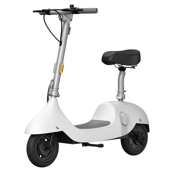Okai EA10S Electric Scooter -Retro Urban Cruiser with Seat &amp; Smart Features
