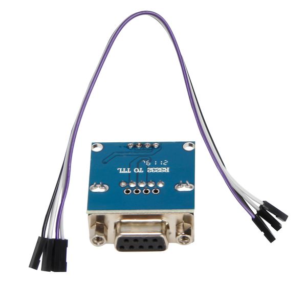 MAX3232 RS232 Serial Port To TTL Converter Module DB9 Connector W/ 4 Jump