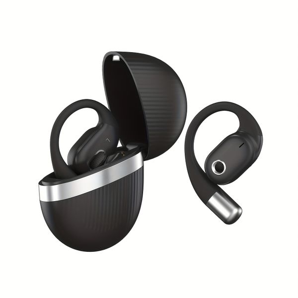 Open-Ear Headphones Wireless Bluetooth 5.3 Air Conduction Buds Mic Open Ear