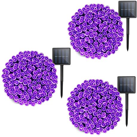 String Lights Fairy Lights Outdoor Solar 100 LED Bulbs Christmas