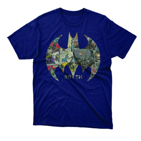 Batman - 80 years anniversary YOUTH navy T-shirt Image