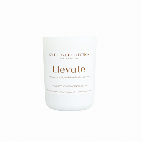Coco-Soy Scented Candle 250g | Elevate - Star Anise &amp; Sandalwood