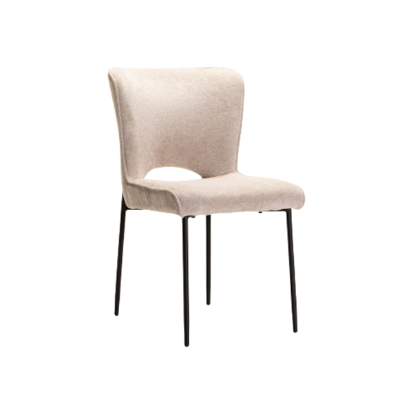 Modena Fabric Dining Chair - Cream