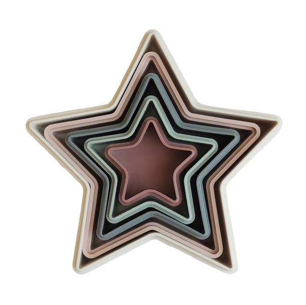 Mushie Nesting Stars - BPA Free