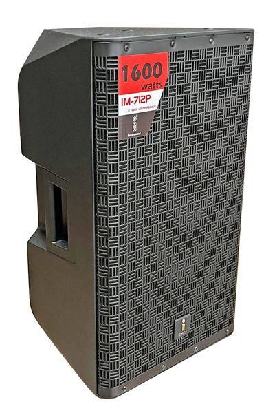 Imix Sound Im712p 12" Active Loud Speaker 1600w - with USB &amp; SD Card Input