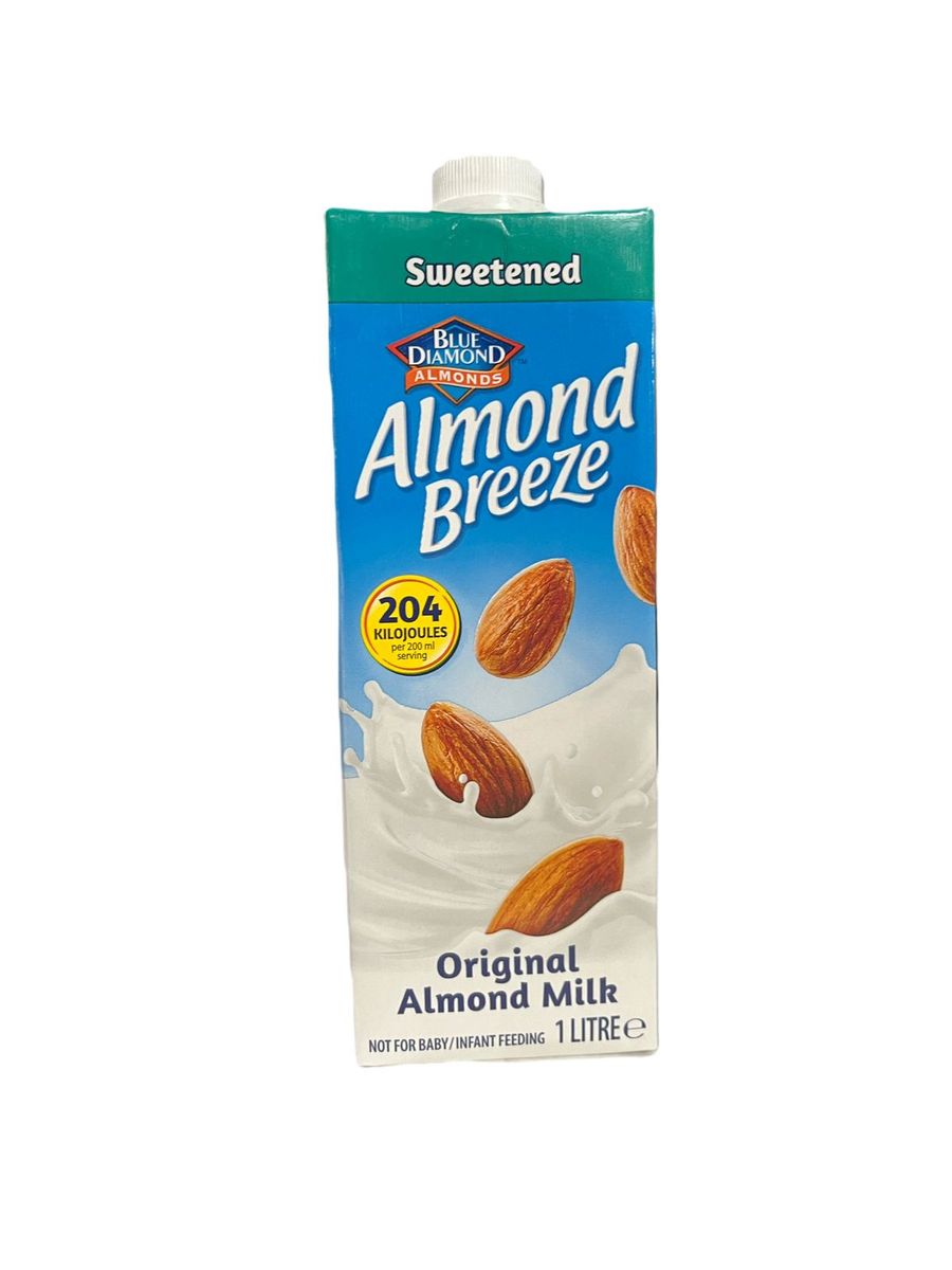 Almond Breeze Original Almond Milk 1 L x 12 Pack Shop Today. Get it