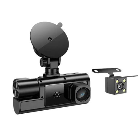 Triple Camera Dash Cam & 140 Ultra-Wide Lens & 24-Hour Parking Monitor AN Image