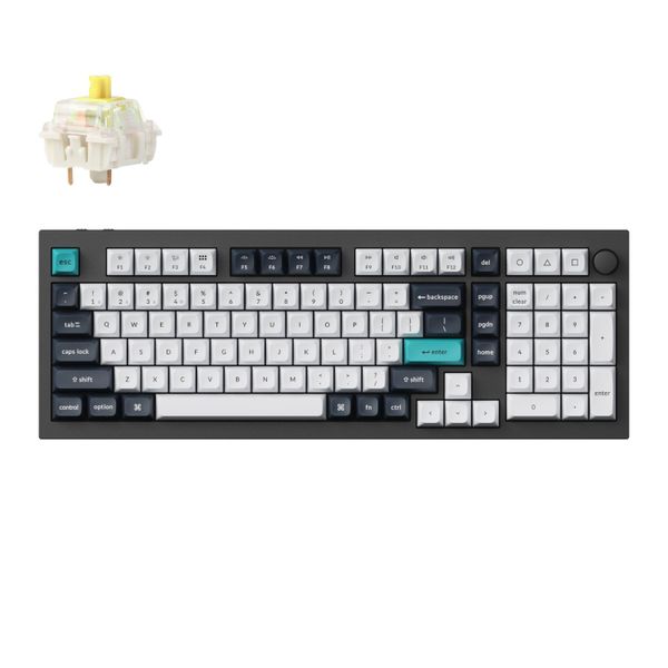 Keychron Q5 Max QMK/VIA Wireless Mechanical Keyboard - Banana Switches