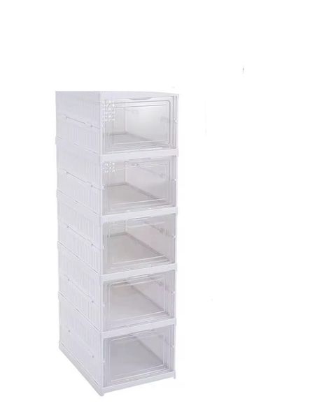 5-Tier Folding Shoe Rack