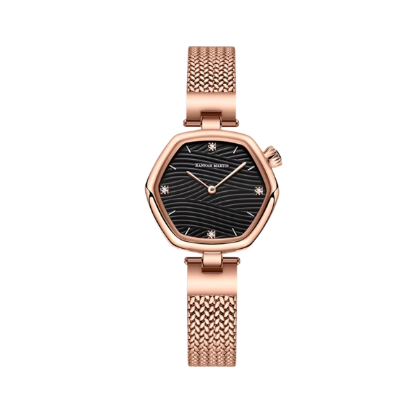 Hannah Martin Vintage Rose Gold Womens Watch - Valencia Edition